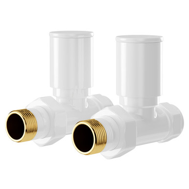 Wholesale Domestic White Dias Round Straight Radiator Valves | | Brass
