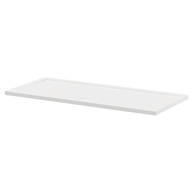Wholesale Domestic White Pearlstone Rectangular Shower Tray | | Acrylic/Stone Resin | 1700Mm X 760Mm X 40Mm