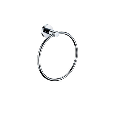 Bristan Round Wall Mounted Towel Ring, alternate view 3