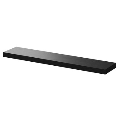 Napoli Nero Oak Floating Bathroom Shelf | | Mfc | 600Mm