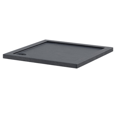 Wholesale Domestic Slate Grey Pearlstone Slate Square Shower Tray | | Acrylic/Stone Resin | 800Mm X 800Mm X 40Mm