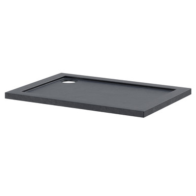 Wholesale Domestic Slate Grey Pearlstone Slate Rectangular Shower Tray | | Acrylic/Stone Resin | 1000Mm X 700Mm X 40Mm