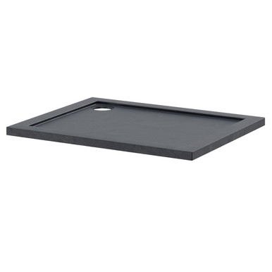 Wholesale Domestic Slate Grey Pearlstone Slate Rectangular Shower Tray | | Acrylic/Stone Resin | 1000Mm X 800Mm X 40Mm