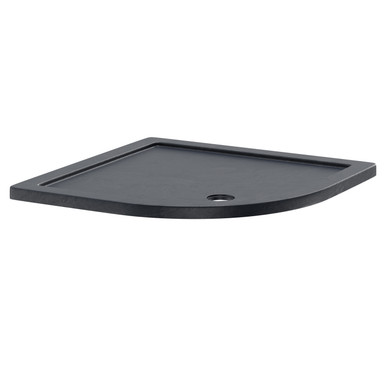 Wholesale Domestic Slate Grey Pearlstone Slate Quadrant Shower Tray | | Acrylic/Stone Resin | 900Mm X 900Mm X 40Mm