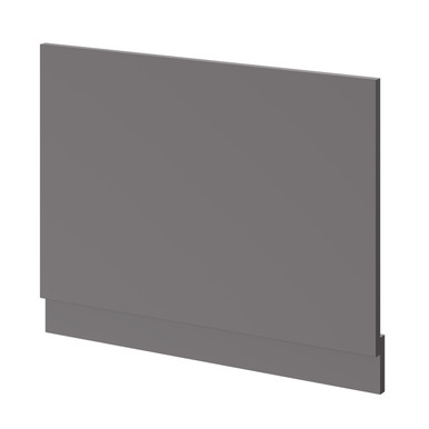 Oslo Gloss Grey Mdf End Bath Panel | | 700Mm