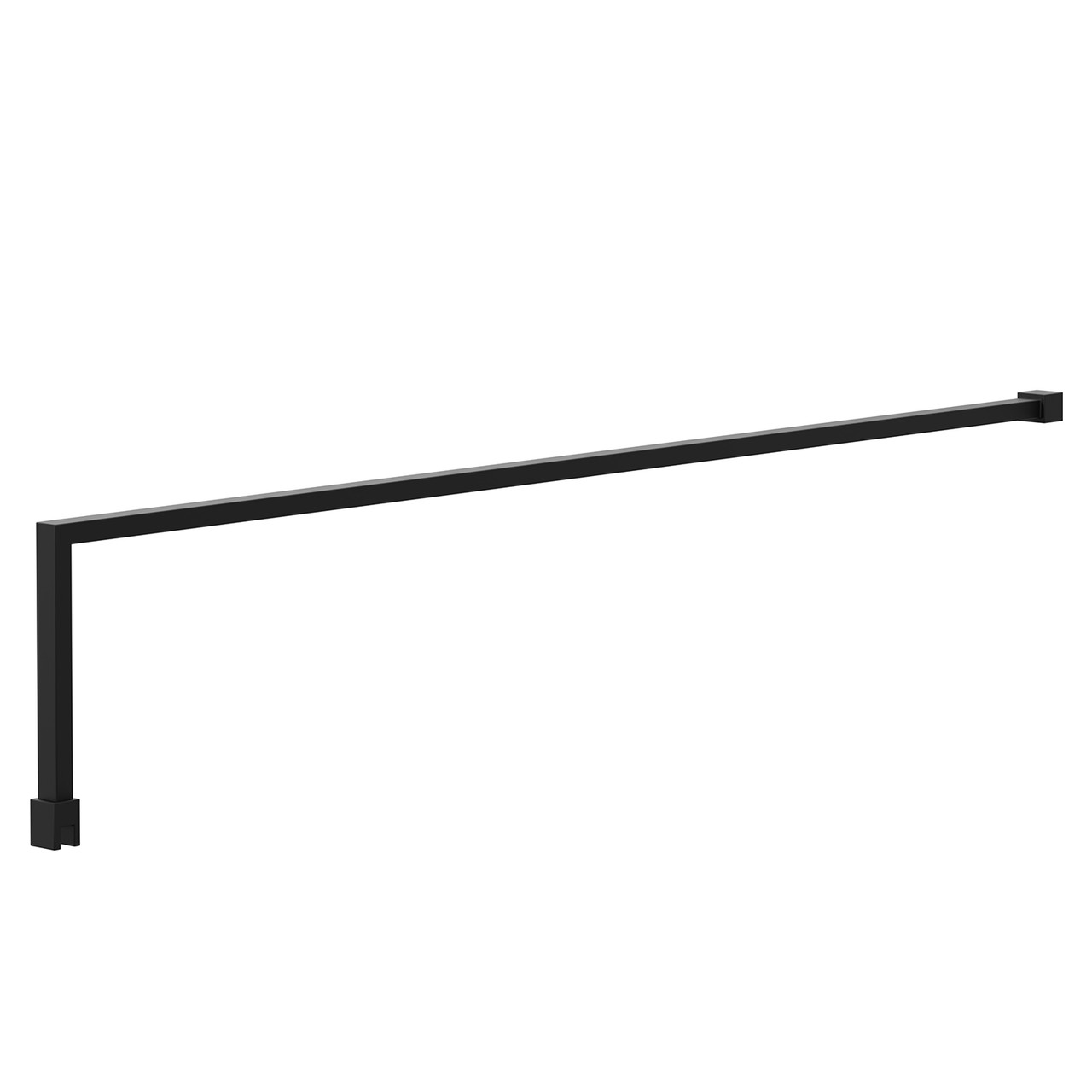 Colore Matt Black Support Bar | | Aluminium | 8Mm/10Mm