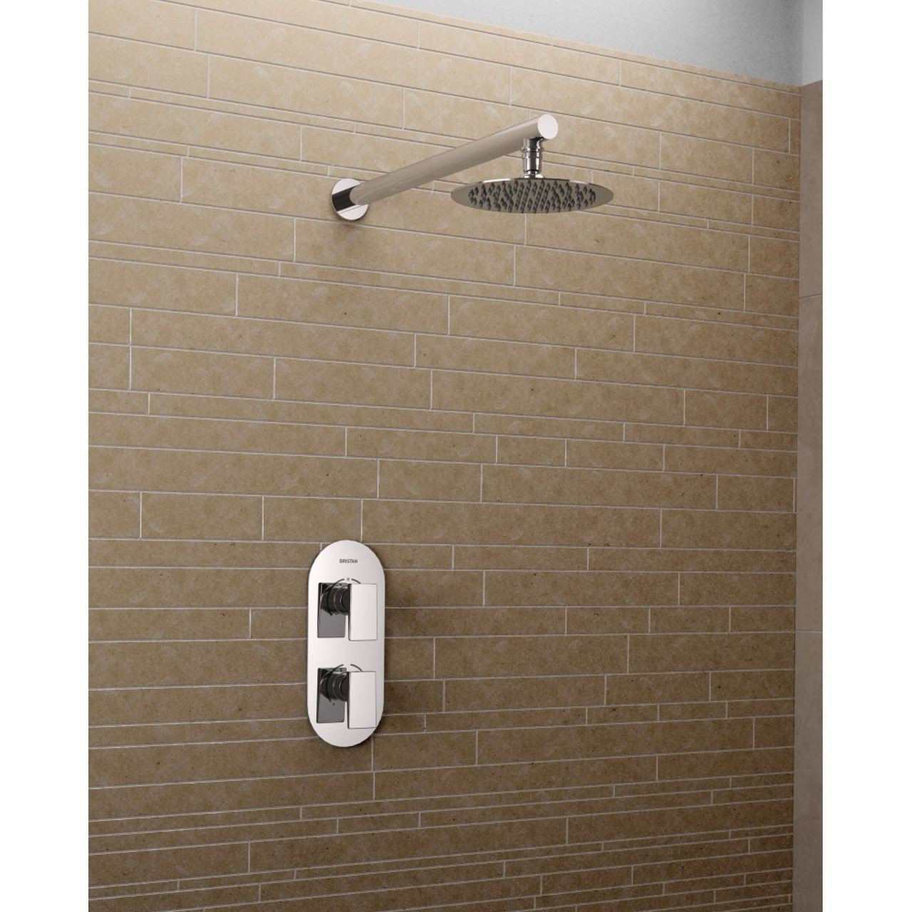 Bristan Sail Complete Recessed Dual Control Shower Pack