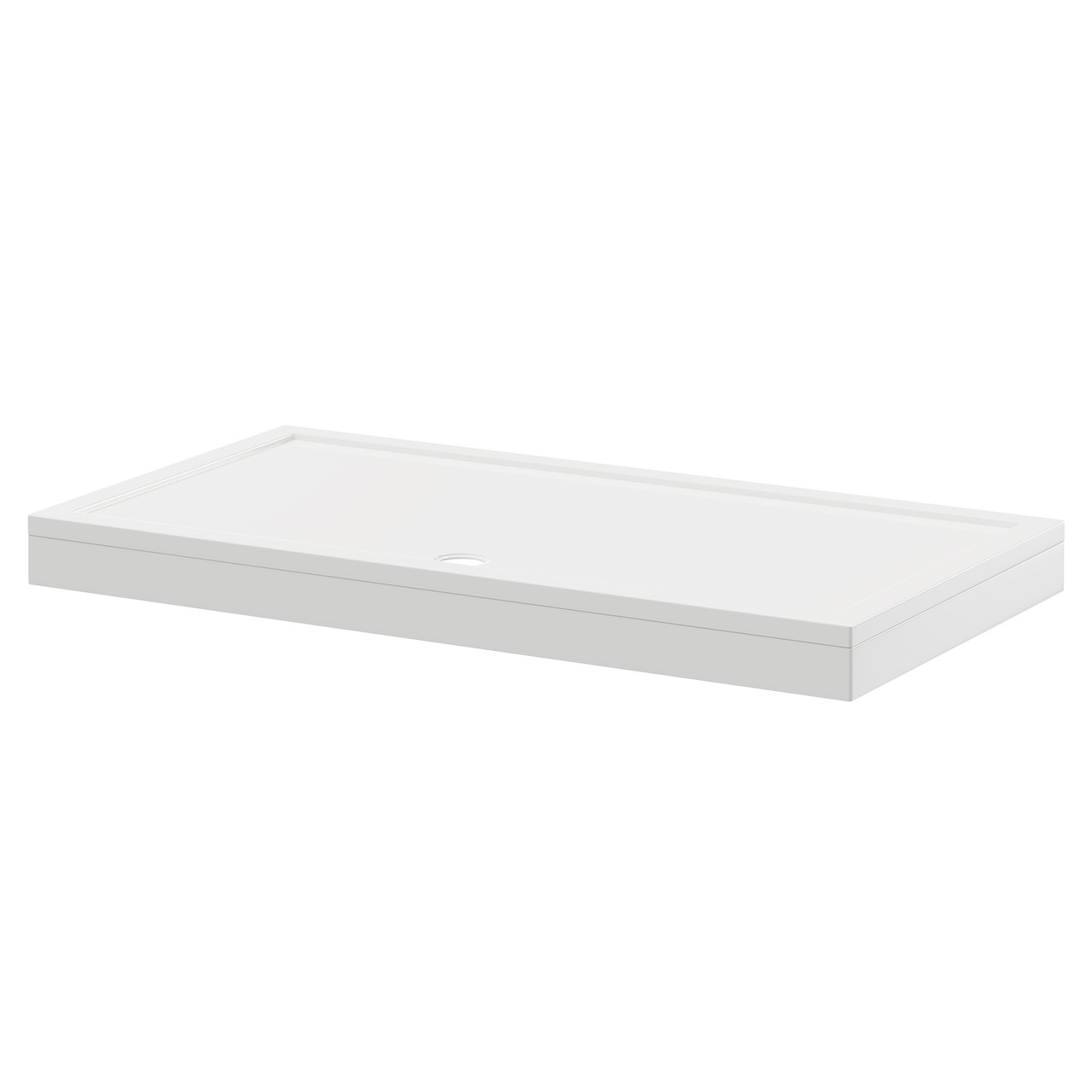 Pearlstone Rectangular Shower Tray and Plinth