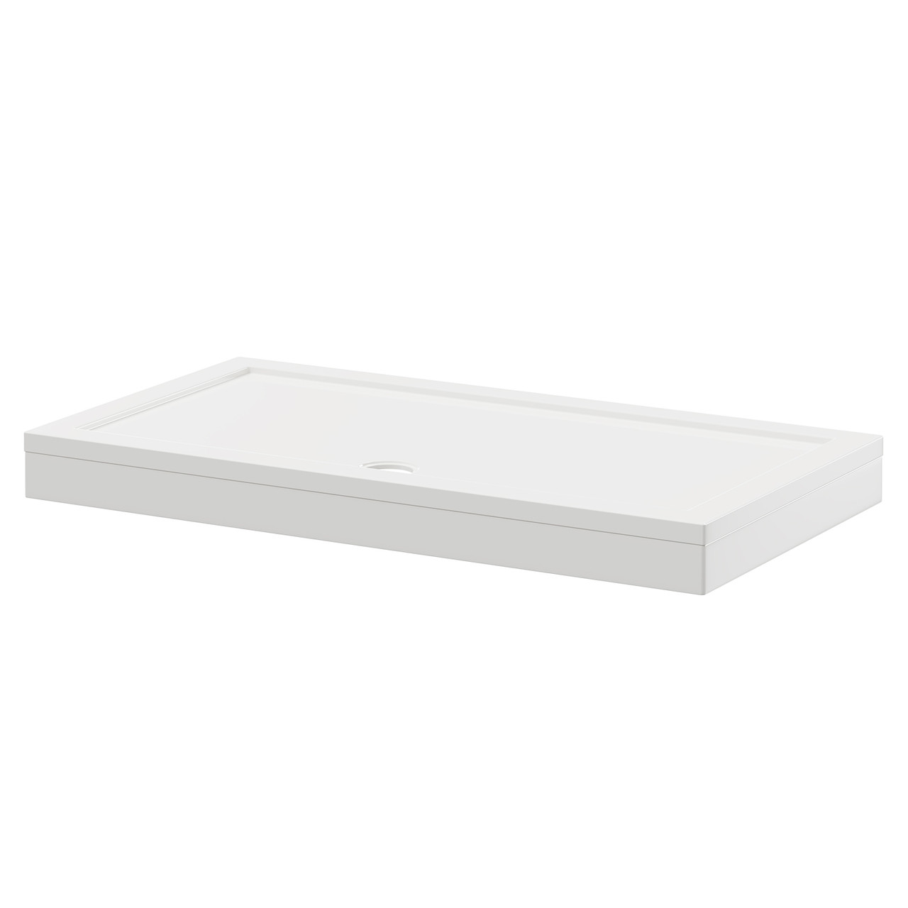 Pearlstone Rectangular Shower Tray and Plinth