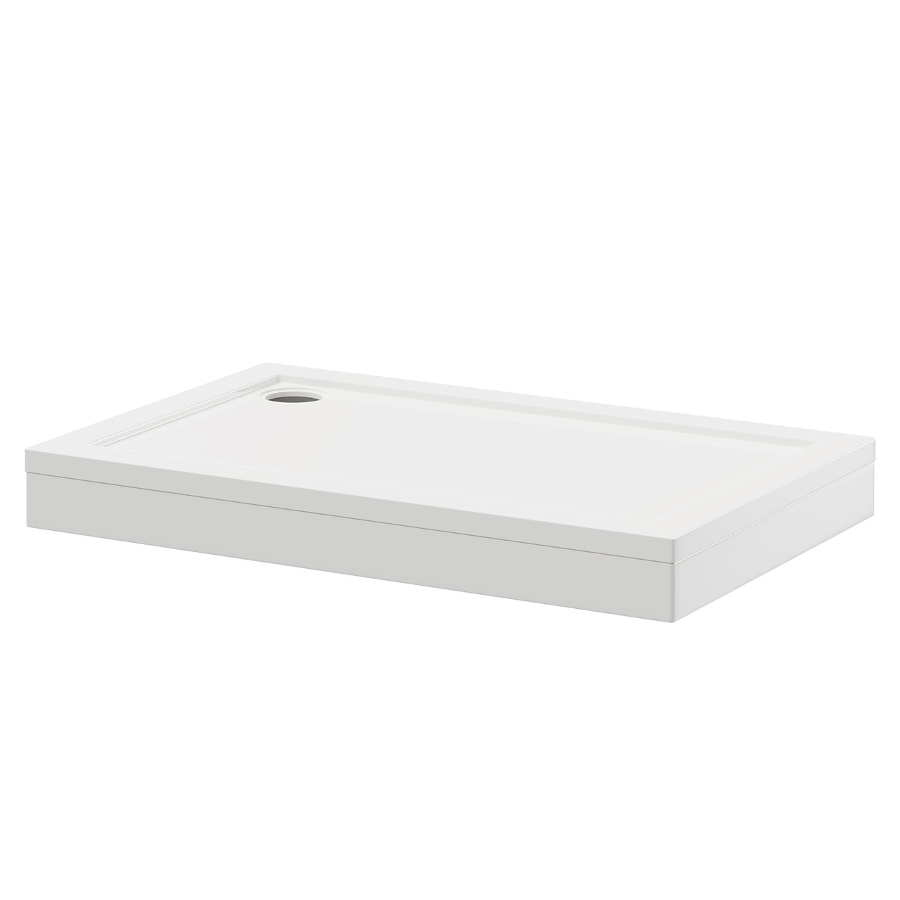 Pearlstone Rectangular Shower Tray and Plinth