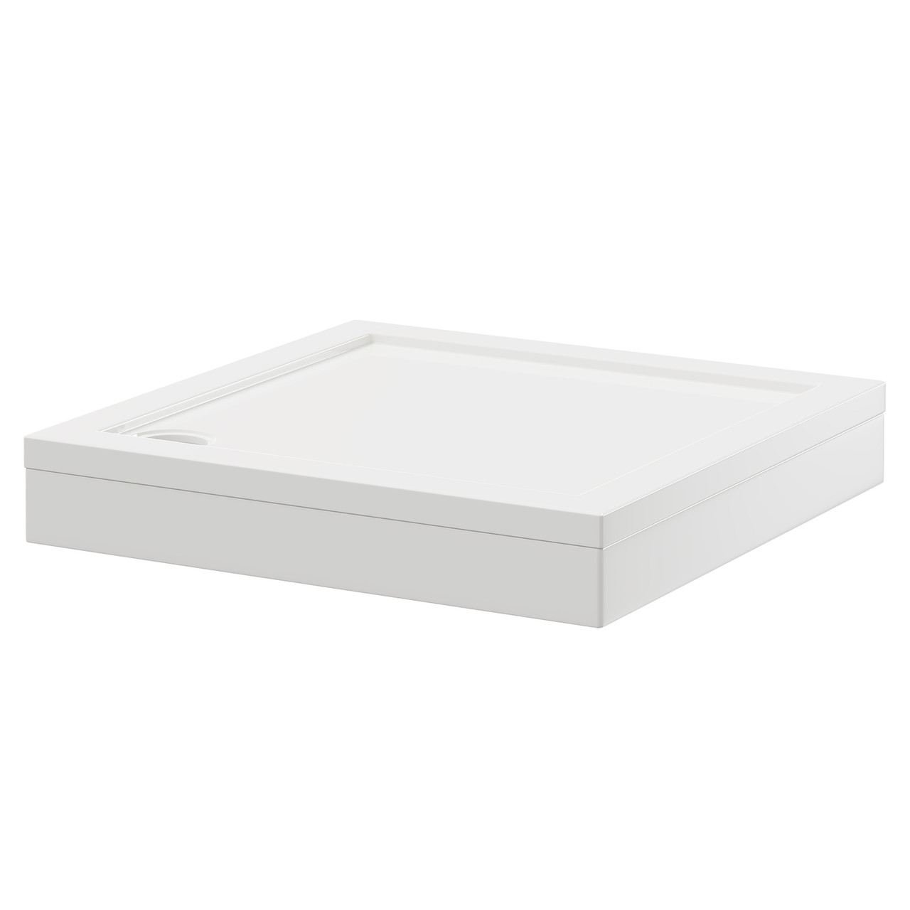 Pearlstone Square Shower Tray and Plinth