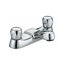 Bristan Club Bath Filler Tap with Metal Heads, alternate view 2