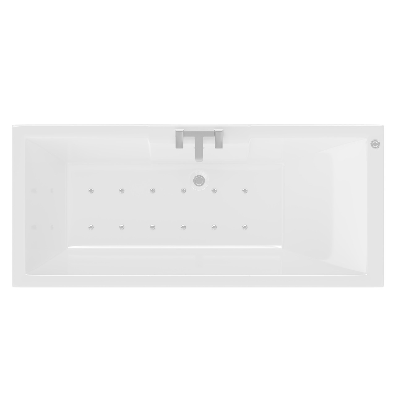 Legend Baths White Legend Left Hand 12 Jet Easifit Single Ended Spa Bath | | Acrylic | 1600Mm X 700Mm