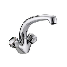 Bristan Club Monobloc Kitchen Sink Mixer Tap with Metal Heads, alternate view 2