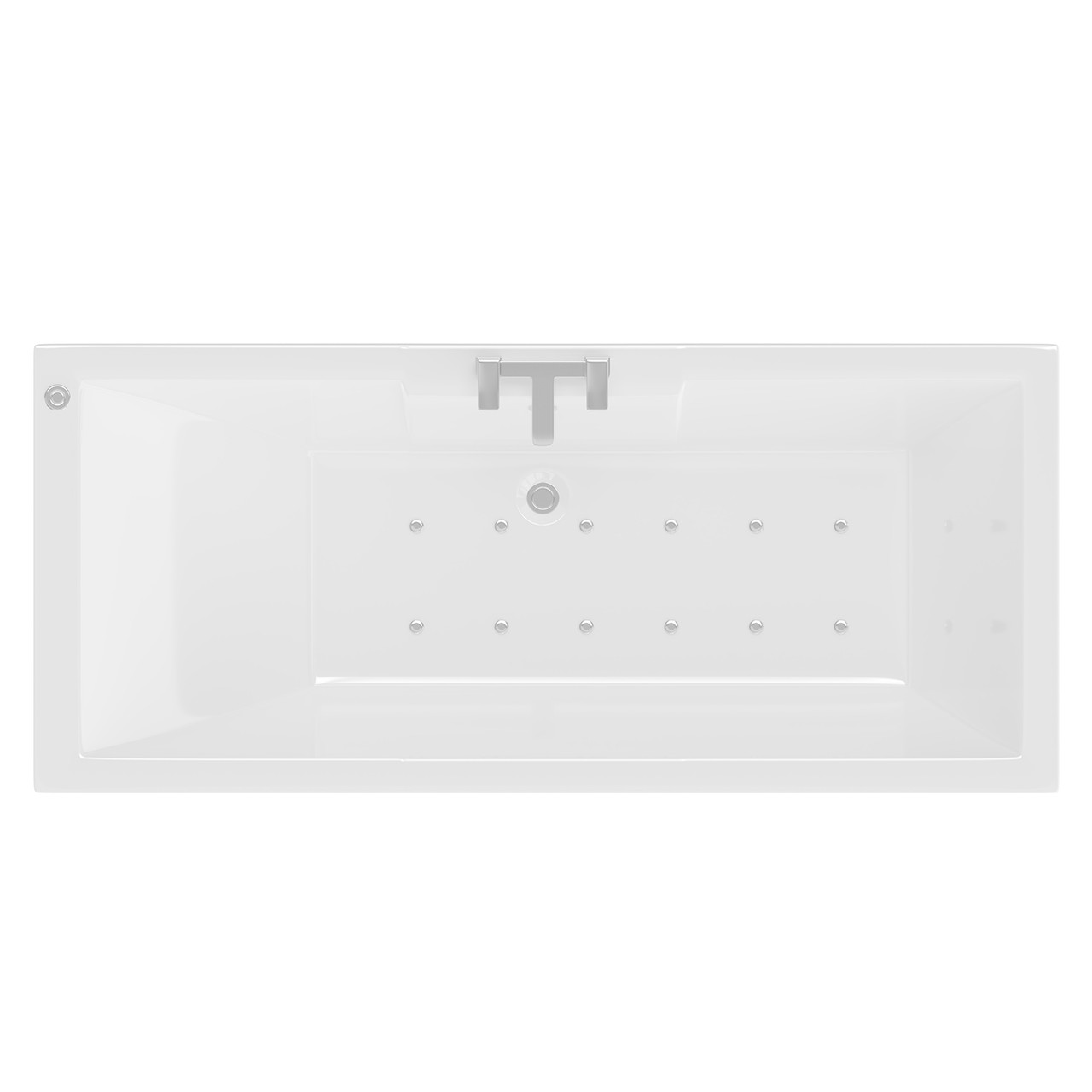 Legend Baths White Legend Right Hand 12 Jet Easifit Single Ended Spa Bath | | Acrylic | 1700Mm X 700Mm
