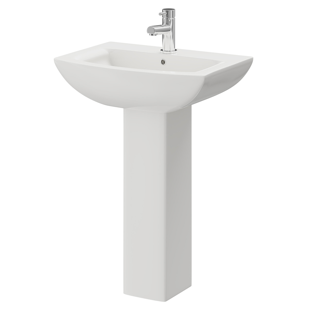Ailsa Basin with 1 Tap Hole and Full Pedestal