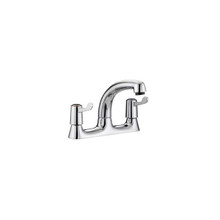 Bristan Value Lever Deck Kitchen Sink Mixer Tap with 6 Inch Levers and Ceramic Disc Valves, alternate view 2