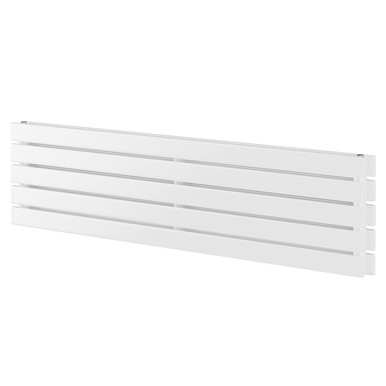 Hudson Heating White Hudson Horizontal Double Panel Radiator | | Mild Steel | 376Mm X 1800Mm