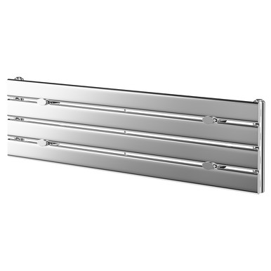 Hudson Heating Chrome Hudson Horizontal Single Panel Radiator | | Mild Steel | 300Mm X 1200Mm