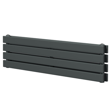 Hudson Heating Anthracite Hudson Horizontal Double Panel Radiator | | Mild Steel | 300Mm X 1200Mm