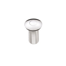 Bristan Round Cap Push Button Unslotted Clicker Basin Waste, alternate view 2