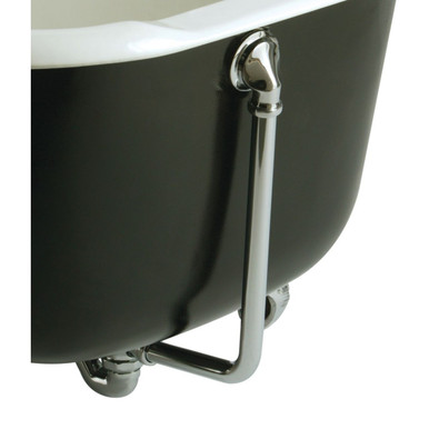 Bristan Traditional Exposed Bath Waste with Plug and Overflow, alternate view 3