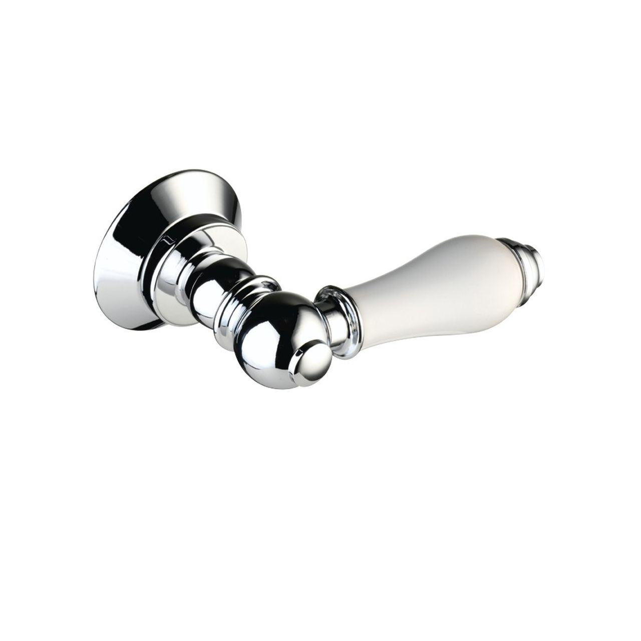 Bristan Chrome White & Traditional Cistern Lever | | Brass | 92Mm X 32Mm X 160Mm