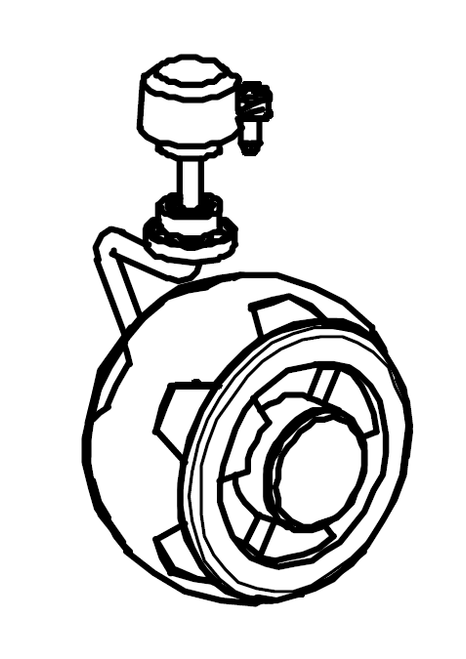 Right Front Wheel Unit of NX100i