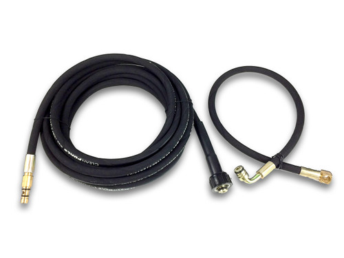 1109810 + 1109811: ClearForce CF1800 High-Pressure Rubber Hose Kit (New Model - Includes Both Long and Short Hoses)