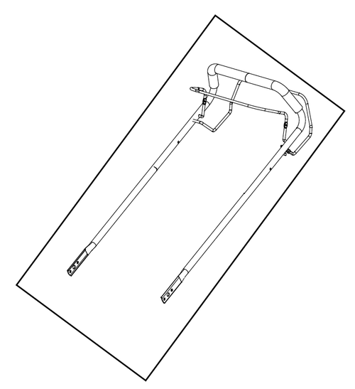 Upper Handle Bar Assembly for YF22-3N1SPVS-SC