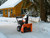 24" Dual Stage 120V d.c. Cordless Snow Blower plus 3x2.5 Ah Batteries, 2x4A fast charger