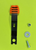 Adjuster handle assembly & RIGHT seat for YF21-2N1 Mower
