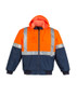 Mens HI Vis Quilted Flying Jacket ZJ351