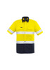 Mens Rugged Cooling Taped Hi Vis Spliced S/S Shirt ZW835