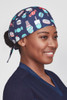 Unisex Printed Scrub Cap CSC245U