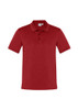 Biz Collection Mens Aero Short Sleeve Breathable Moisture Wicking Quick Drying Polo P815MS-Clearance