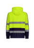 Syzmik Unisex Hi Vis Full Zip Stretch Taped Hoodie -ZT486