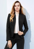 Womens Short Jacket with Reverse Lapel 60113