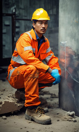 Mark your presence on the working sites with hi-vis jackets.