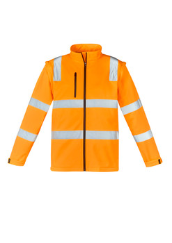 Unisex Hi Vis Vic Rail 2 in 1 Softshell Jacket ZJ780