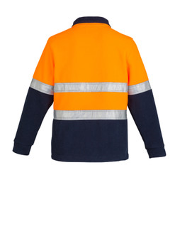 Hi Vis Polar Fleece Jumper - Hoop Taped ZT461