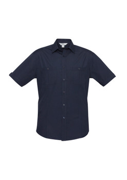 Biz Collection Mens Bondi Short Sleeve Shirt  S306MS