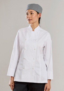 Womens Gusto Long Sleeve Chef Jacket CH430LL