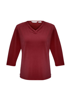 Biz Collection Ladies Lana 3/4 Sleeve Top   K819LT- Clearance