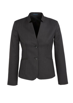 Biz Corporates Womens Short Jacket with Reverse Lapel 60113-Clearance