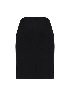 Biz Corporates Womens Front Pleat Detail Straight Skirt 20720