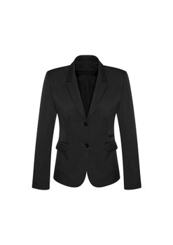 Biz Corporates Womens 2 Button Mid Length Jacket 64019