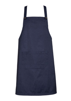 URBAN BIB APRON  BA55-Blue Denim