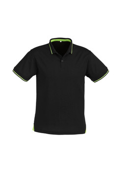 Biz Collection  Mens Jet Short Sleeve Breathable Moisture Wicking Quick Drying Polo P226MS