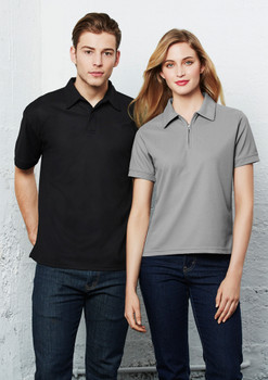 MENS MICRO WAFFLE POLO  P3300